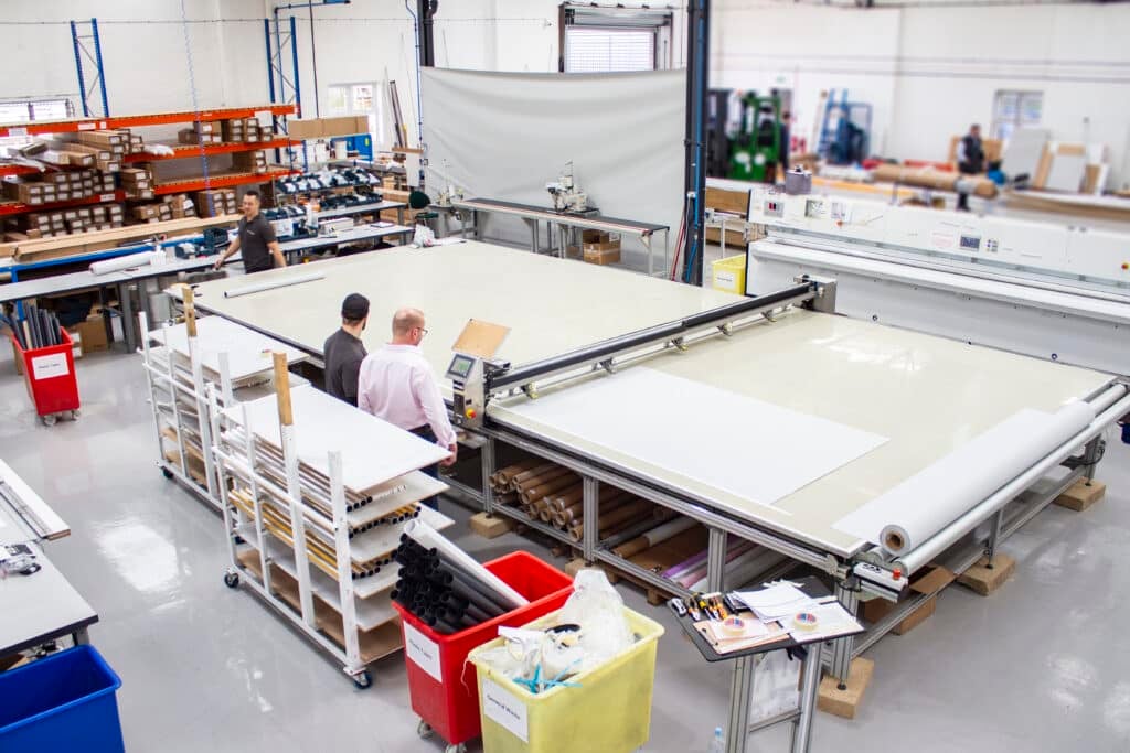 Blinds manufacturing facility in Luton